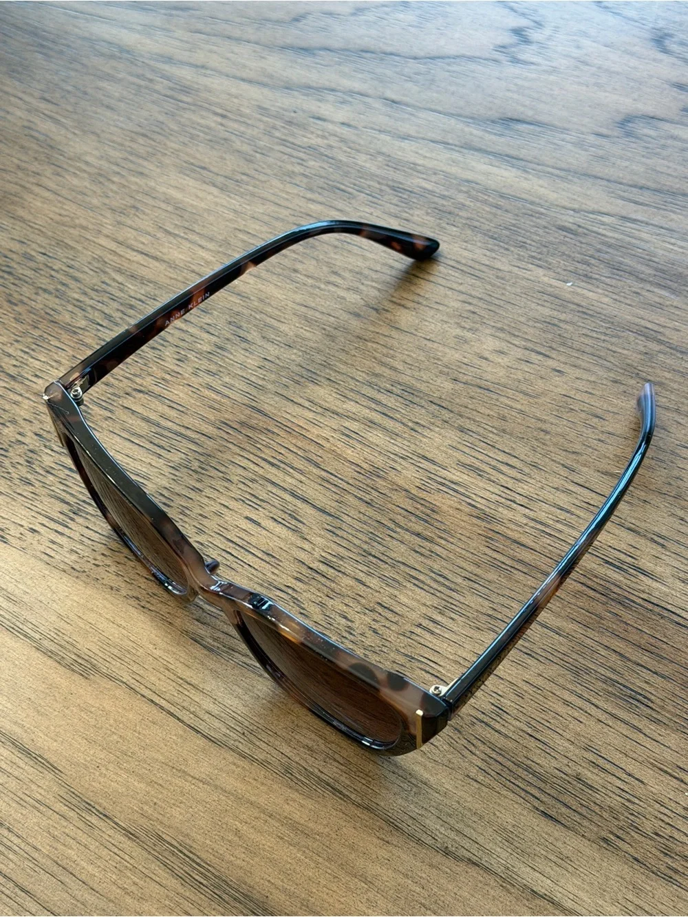 Anne Klein Brown Cat-Eye Sunglasses